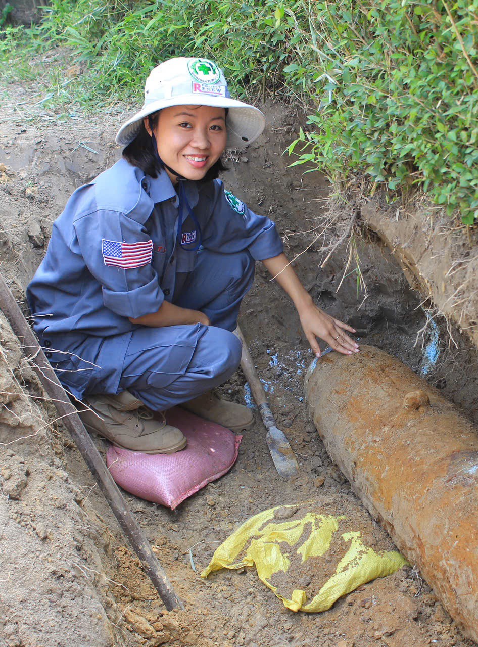 Diệu Linh hiện là phó quản lý chương trình NPA tại Lào - Ảnh: L.Đ.D